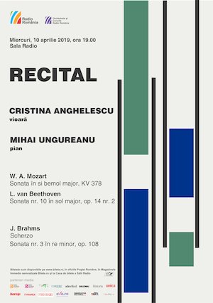 Bilete la  Recital - Cristina Anghelescu si Mihai Ungureanu