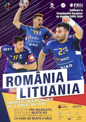 Bilete la Handbal Masculin - Romania - Lituania