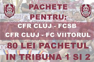 Pachet CFR 1907 Cluj - Etapele 13-14 - Superliga