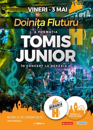 Bilete la  Formatia TOMIS JUNIOR si Doinita Fluturu in concert