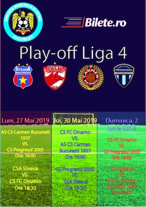Bilete la  Play OFF Liga IV - Steaua Bucuresti - Academia Rapid