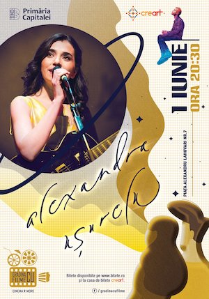 Bilete la  Concert Alexandra Usurelu la Gradina cu Filme