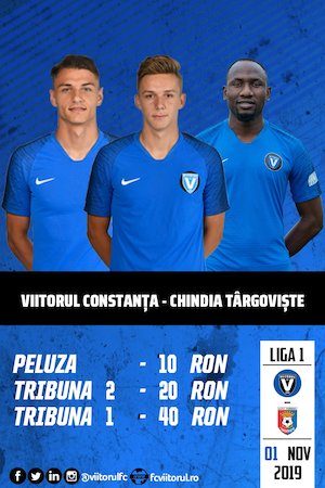 Bilete la  FC VIITORUL - AFC CHINDIA Targoviste - CASA Liga 1