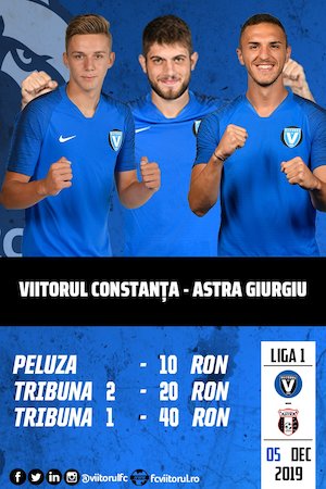 Bilete la  FC VIITORUL - AFC ASTRA Giurgiu - CASA Liga 1