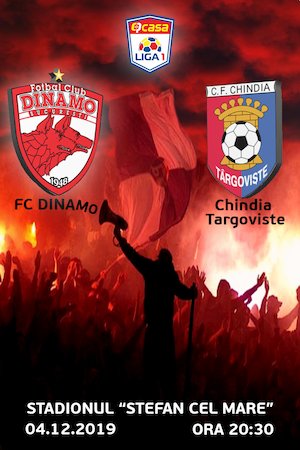 Bilete la  FC Dinamo - FC Chindia Targoviste - Casa Liga 1