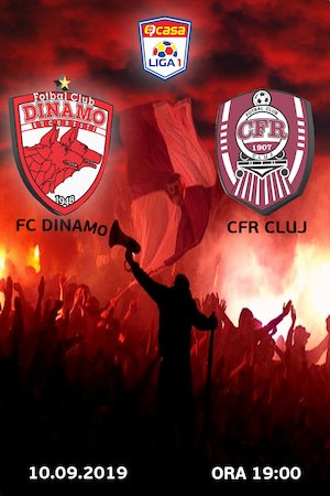 Bilete la  FC Dinamo Bucuresti - CFR 1907 Cluj - Casa Liga 1
