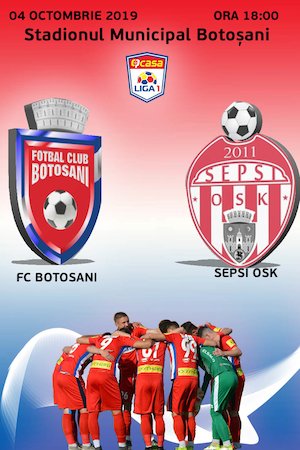 Bilete la  FC Botosani - ACS Sepsi OSK Sf Gheorghe - CASA Liga 1
