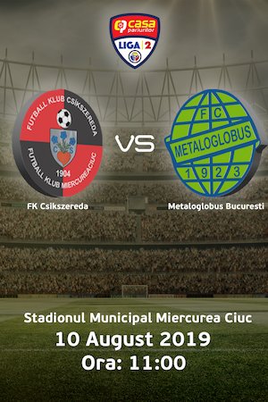 Bilete la  FK Csikszereda - Metaloglobus Bucuresti