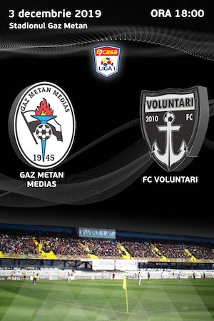 Bilete la  CS Gaz Metan Medias - FC Voluntari - CASA Liga 1