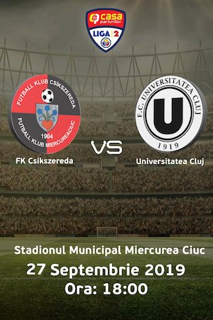 Bilete la  FK Csikszereda - U Cluj