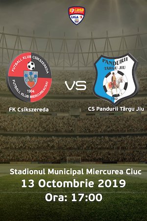 Bilete la  FK Csikszereda - Pandurii Targu Jiu