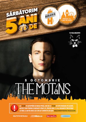 Bilete la  Concert The Motans