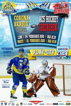 Bilete la  CSM Corona Brasov Wolves - ACS Hockey Gheorgheni
