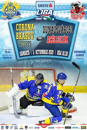 Bilete la  CSM Corona Brasov - Dunaujvarosi Acelbikak