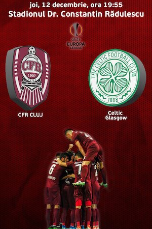 Bilete la  CFR 1907 Cluj vs Celtic Glasgow