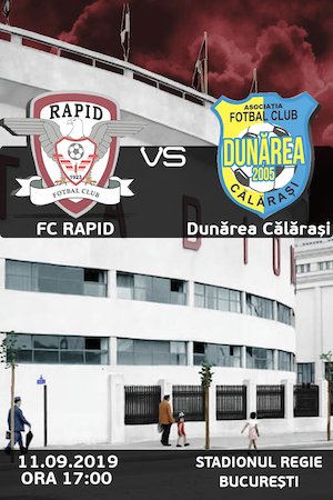 Bilete la  FC Rapid Bucuresti - Dunarea Calarasi - Cupa Romaniei