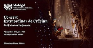 Bilete la  Concert extraordinar de Craciun Corul National de Camera Madrigal - Marin Constantin