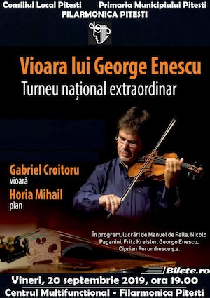 Bilete la  Vioara lui George Enescu