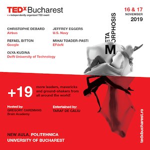 Bilete la  TEDxBucharest | Metamorphosis