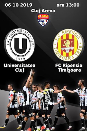 Bilete la  FC Universitatea Cluj - Ripensia Timisoara