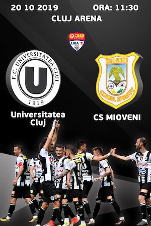 Bilete la FC Universitatea Cluj - CS Mioveni