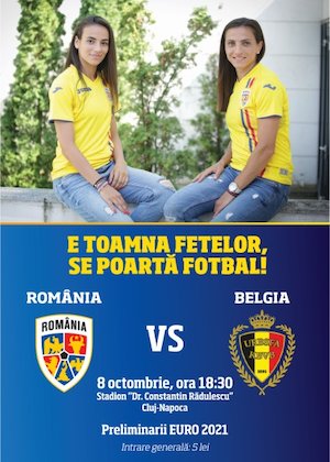 Bilete la  Romania - Belgia Fotbal Feminin