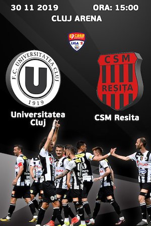 Bilete la  FC Universitatea Cluj vs CSM Resita