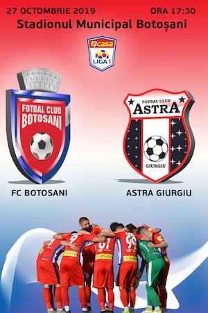 Bilete la  FC Botosani - AFC Astra Giurgiu - CASA Liga 1