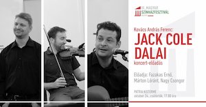 Bilete la  Kovács András Ferenc: Jack Cole dalai (koncert-előadás)