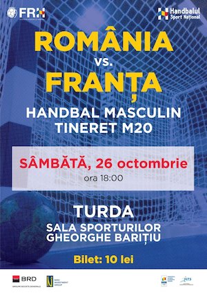 Bilete la  Romania - Franta - Handbal Masculin