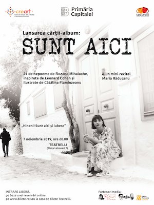 Bilete la  Lansarea cărții-album SUNT AICI & mini-recital Maria Răducanu