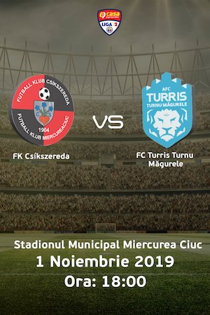 Bilete la  FK Csíkszereda - FC Turris Turnu Măgurele