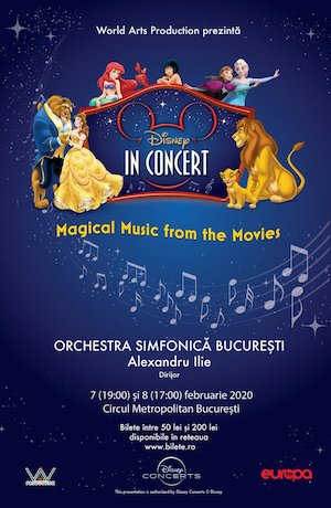 Bilete la  Disney In Concert - Magical Music From The Movies