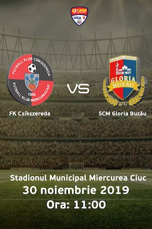 Bilete la  FK Csíkszereda-SCM Gloria Buzău