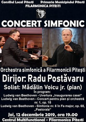 Bilete la  Concert simfonic la Filarmonica Pitesti