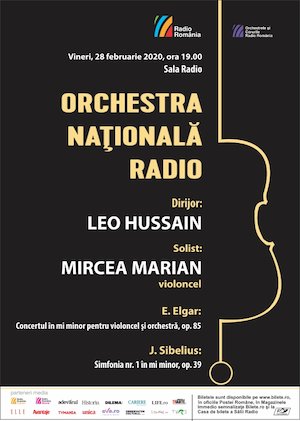 Bilete la  Leo Hussain-Onr- Elgar, Sibelius