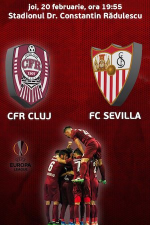 Bilete la  CFR Cluj (ROU) v Sevilla (ESP) - Europa League