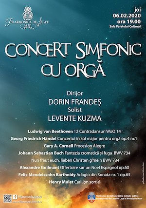 Bilete la Concert simfonic cu orga