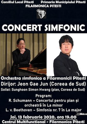 Bilete la Concert simfonic - Jeon Gae Jun