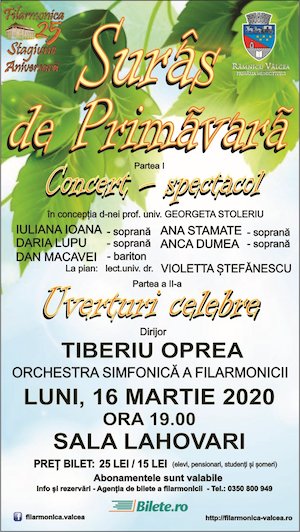 Bilete la  Suras de Primavara