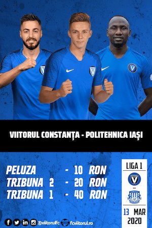 Bilete la  FC Viitorul - FC Politehnica Iasi - CASA Liga 1
