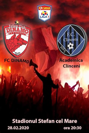 Bilete la  FC Dinamo Bucuresti - FC Academica Clinceni - Casa Liga 1