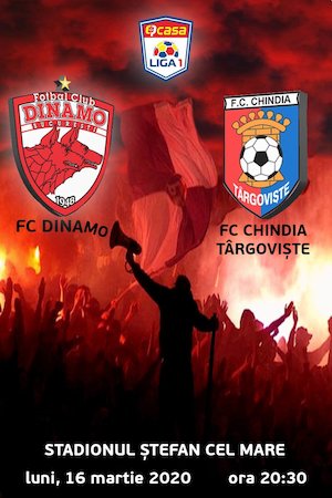 Bilete la  FC Dinamo - FC Chindia Targoviste