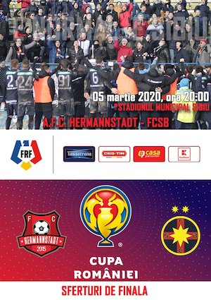 Bilete la  AFC Hermannstadt - FCSB