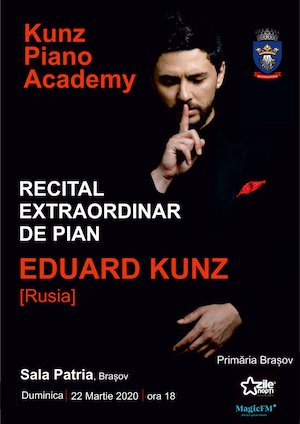 Bilete la  Recital Extraordinar de pian Eduard Kunz