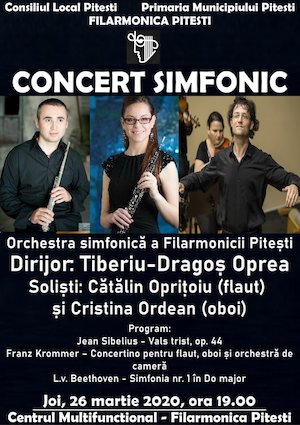 Bilete la  Concert Simfonic cu Tiberiu Dragos Oprea