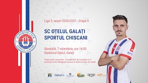Bilete la  SC Otelul Galati - Sportul Chiscani