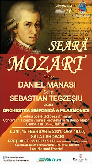 Bilete la Seara Mozart