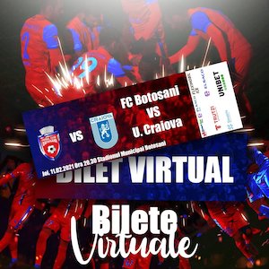 Bilete la FC Botosani - CSU Craiova