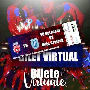 Bilete la  FC Botosani - CSU Craiova